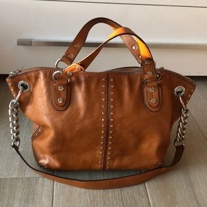 Michel Kors satchel medium leather handbag
